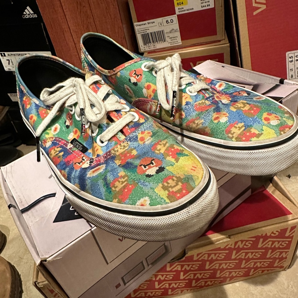 Super Mario Bros Vans